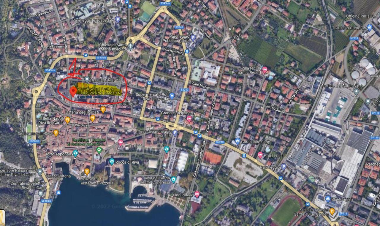 Casa Dante Lejlighed Riva del Garda Eksteriør billede